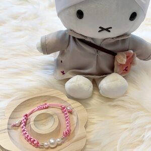 100% Handmade String Bracelet [PINK]